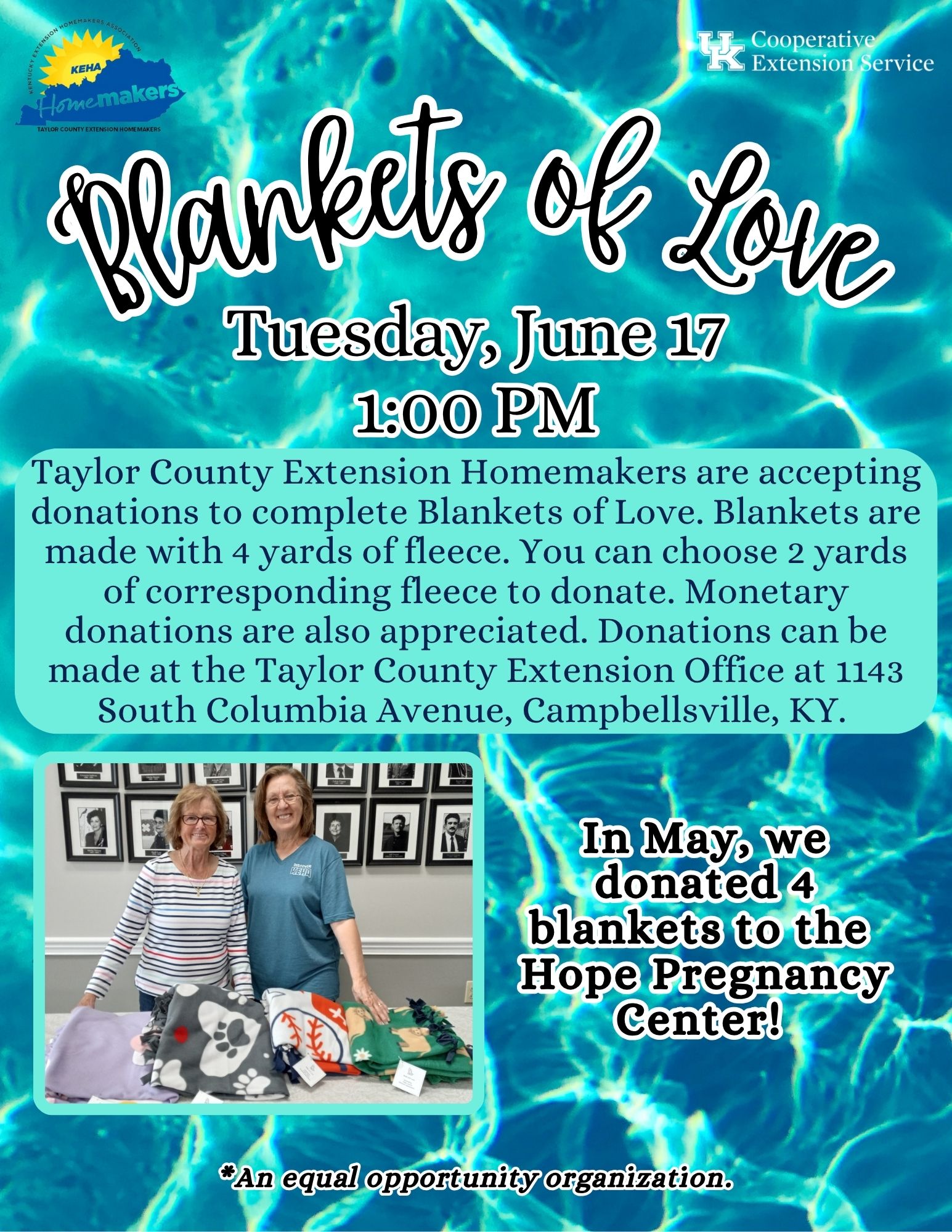 Blankets of Love June 2025