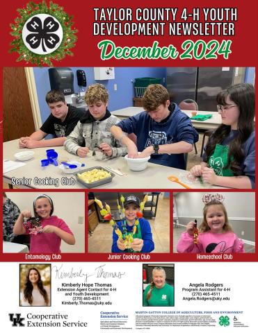 December 2024 4-H Newsletter pg1